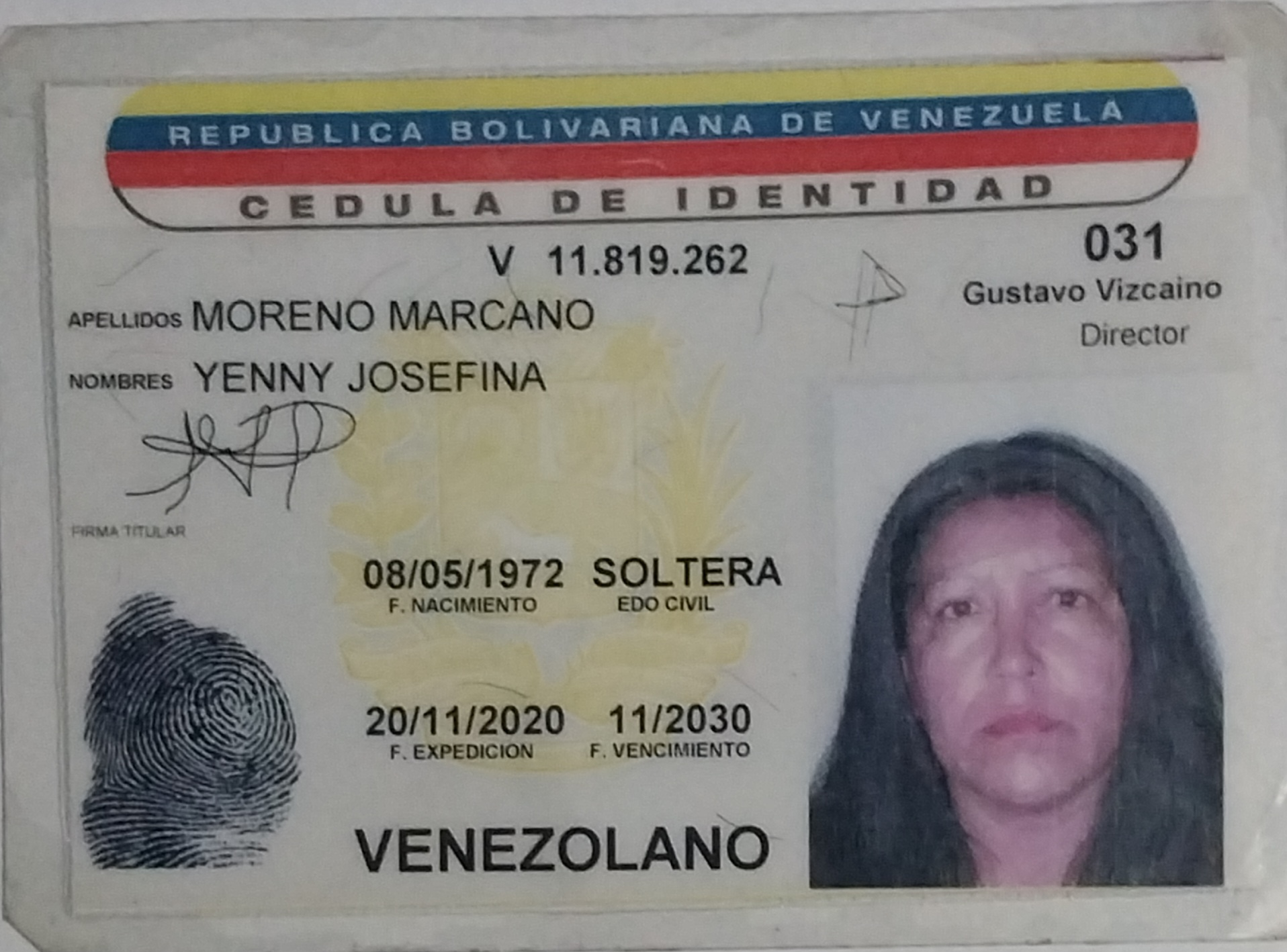 Anexe copia de la cédula