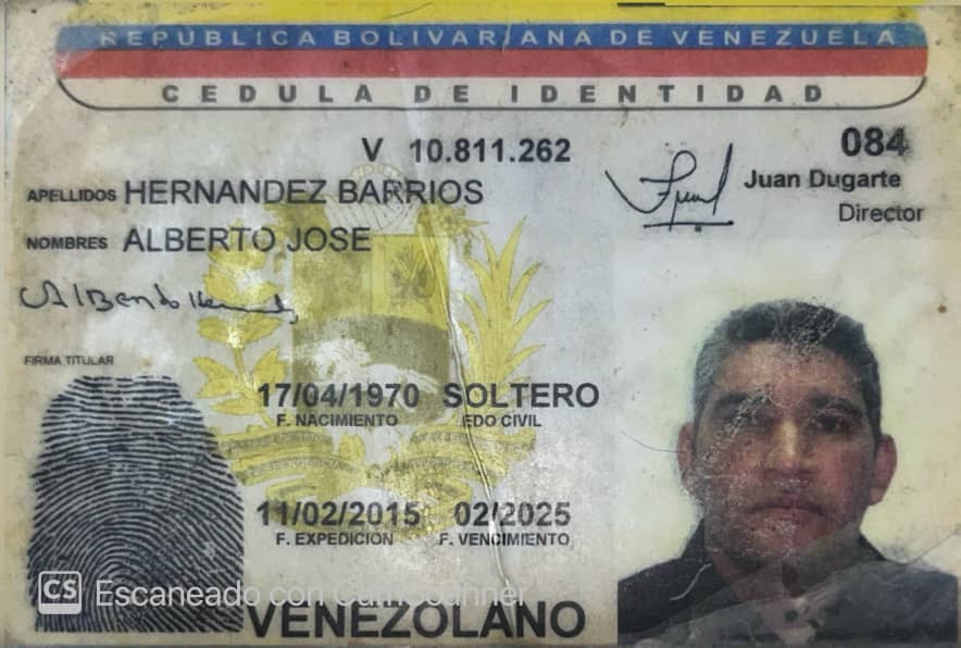 Anexe copia de la cédula