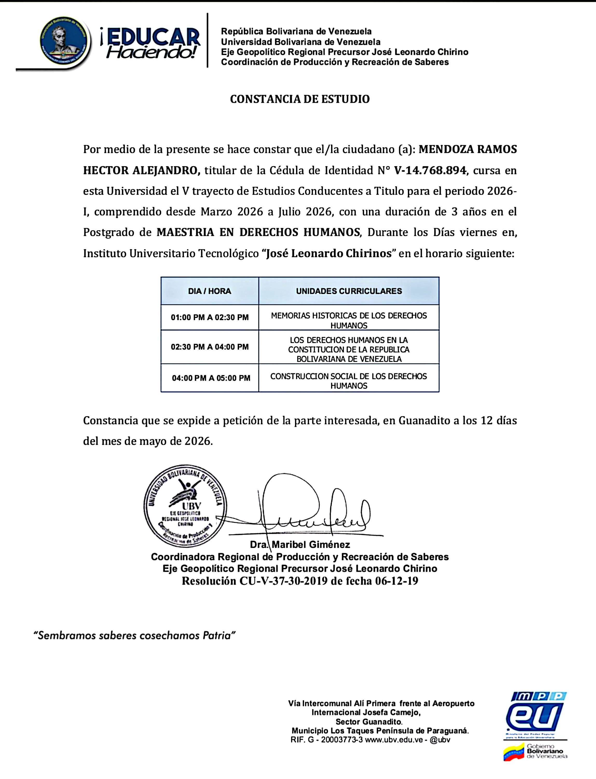 Anexe soportes de sintesis curricular