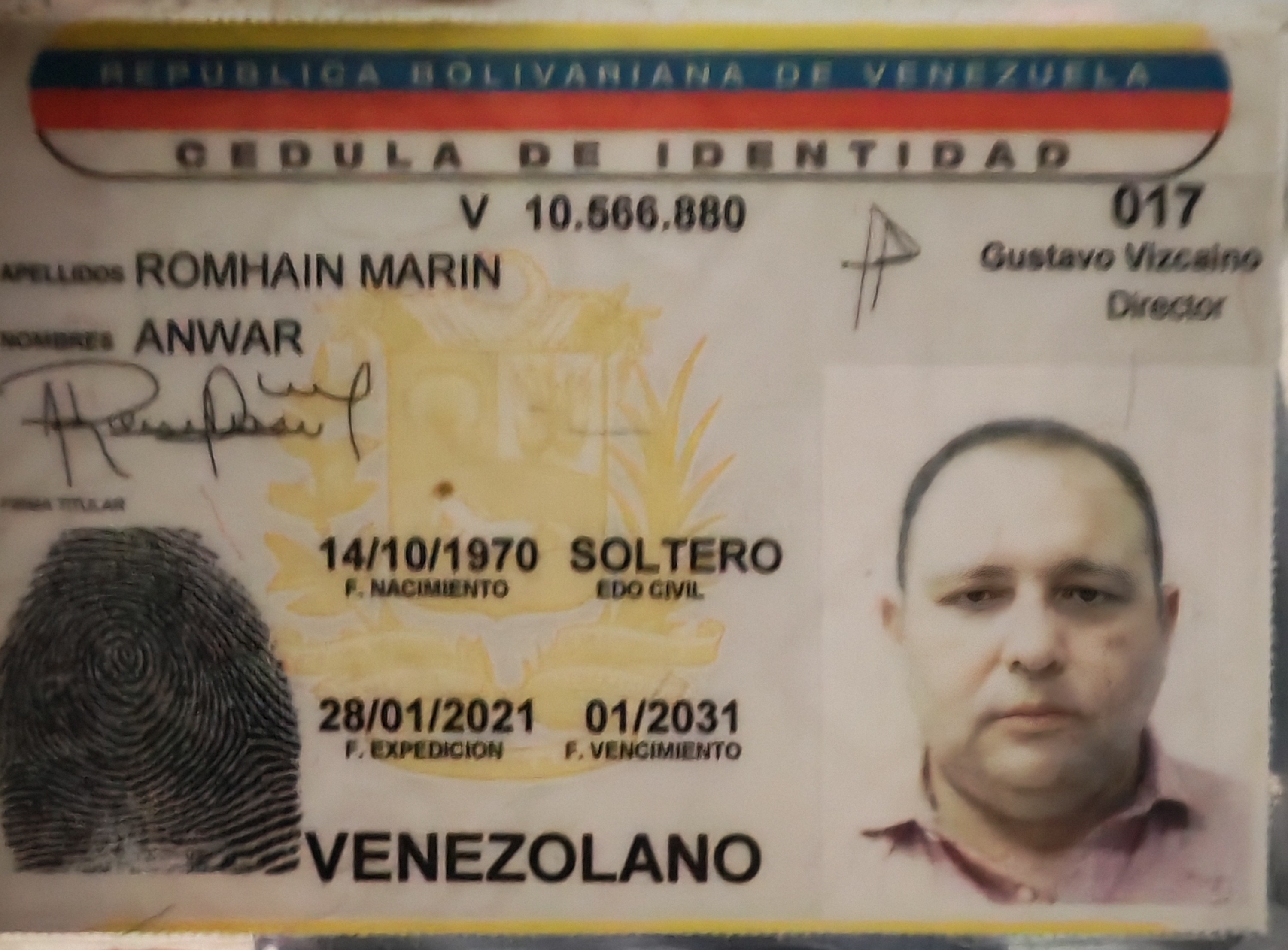 Anexe copia de la cédula