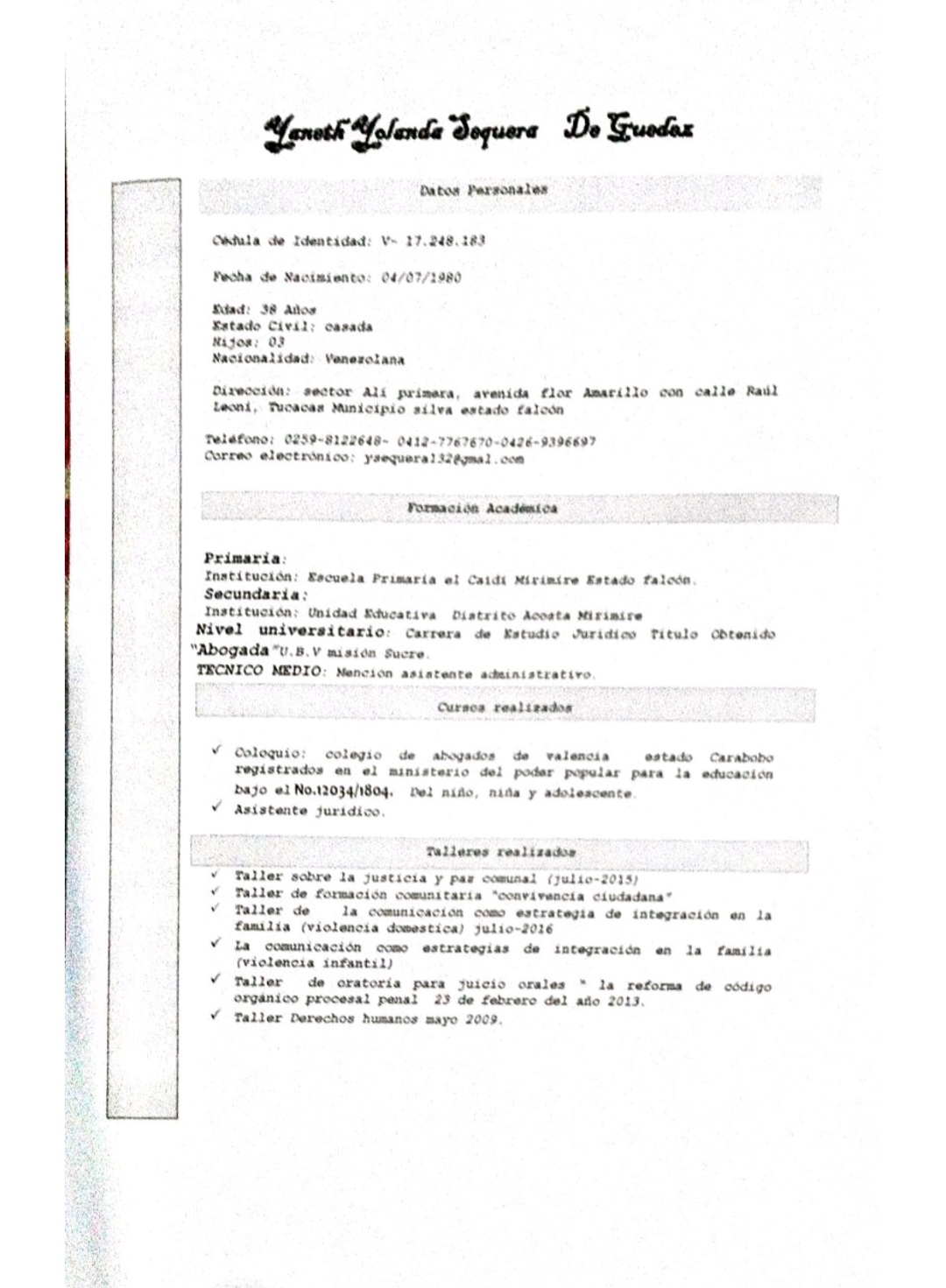 Anexe soportes de sintesis curricular