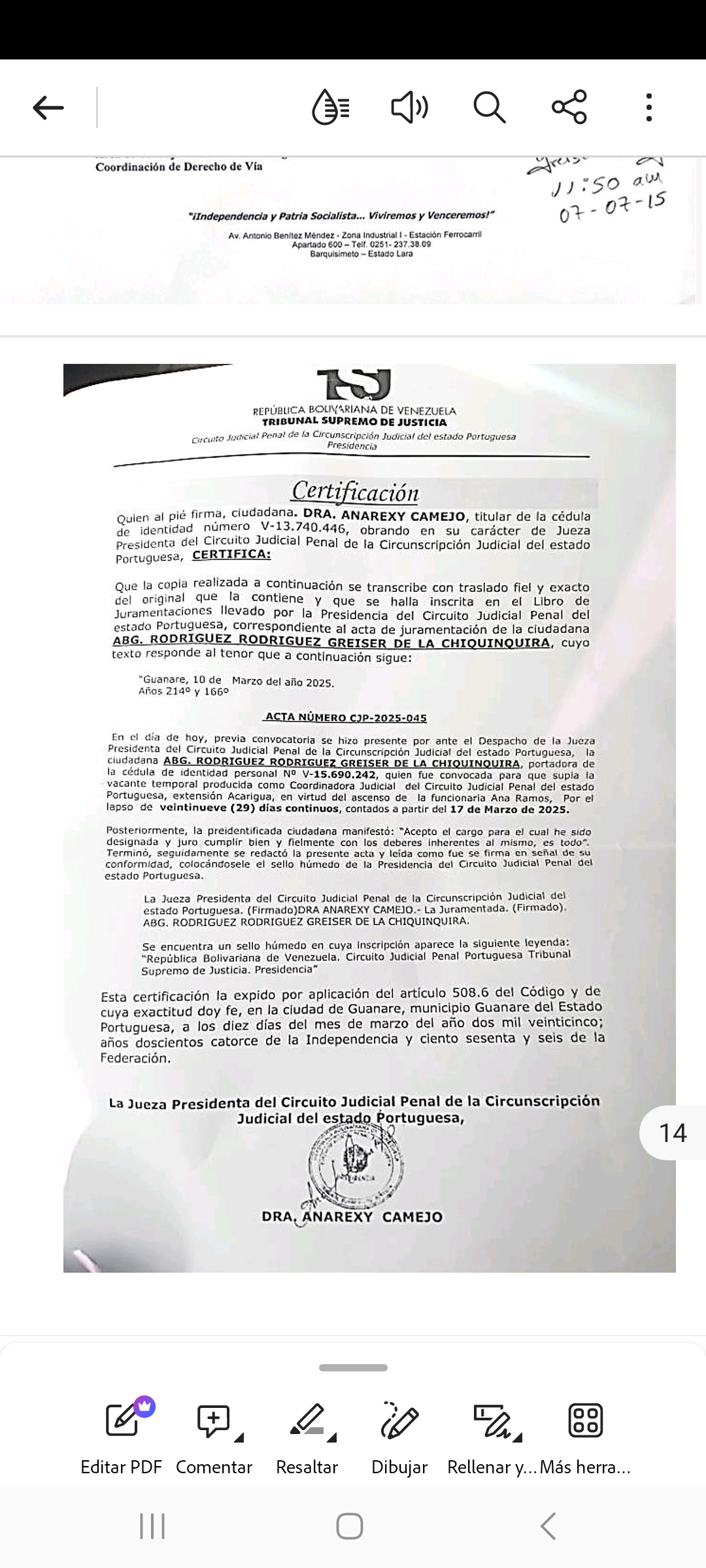 Anexe soportes de sintesis curricular