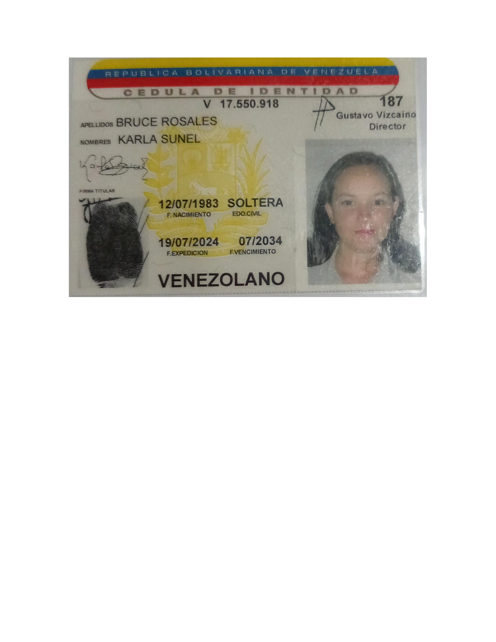 Anexe copia de la cédula