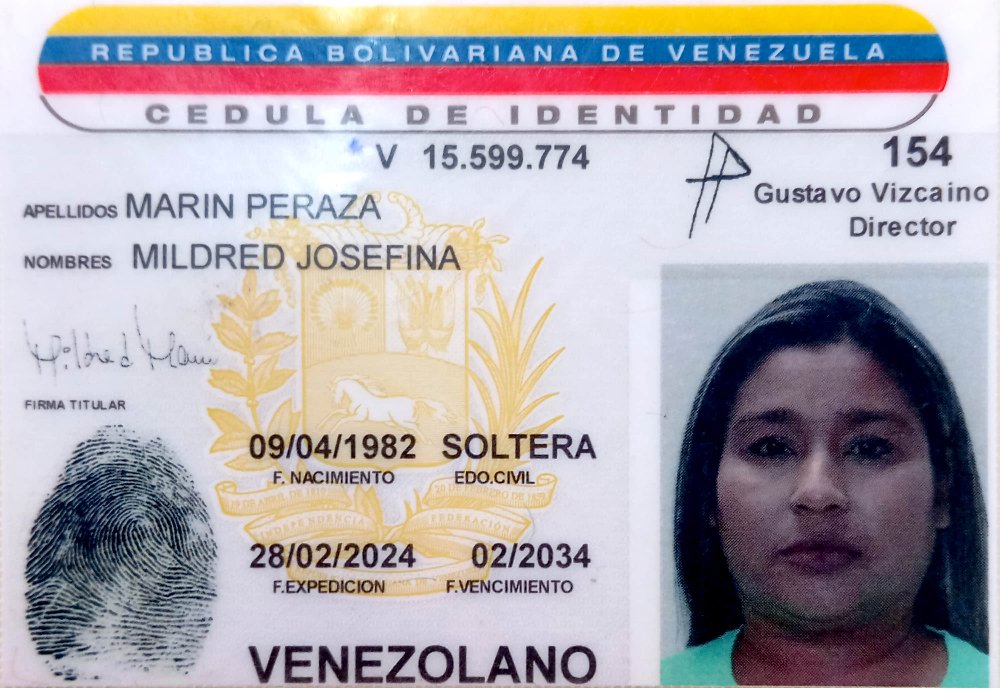 Anexe copia de la cédula