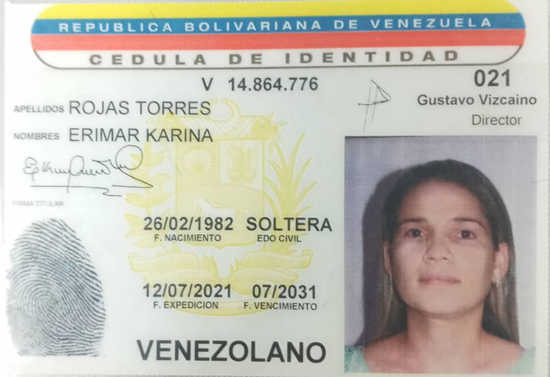 Anexe copia de la cédula