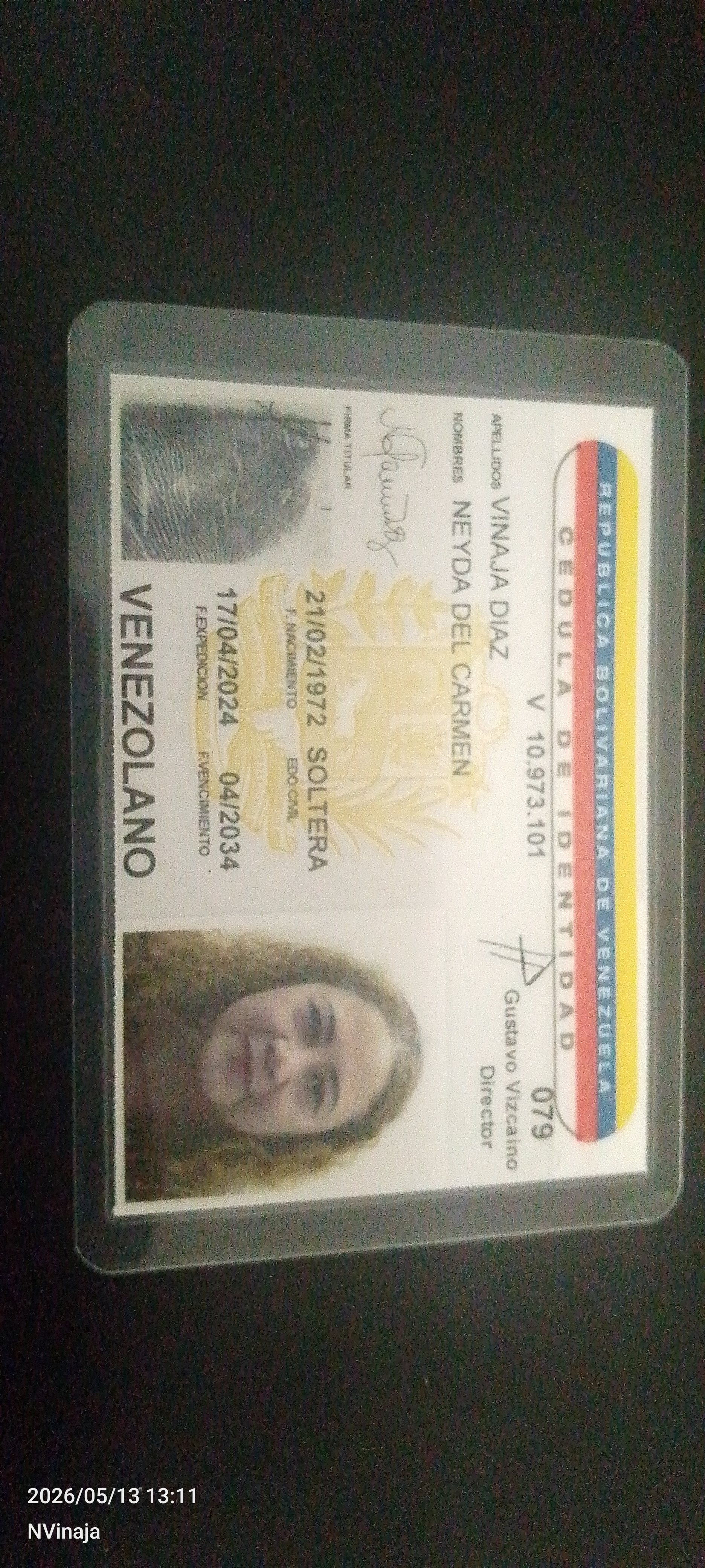 Anexe copia de la cédula