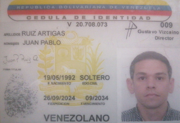 Anexe copia de la cédula