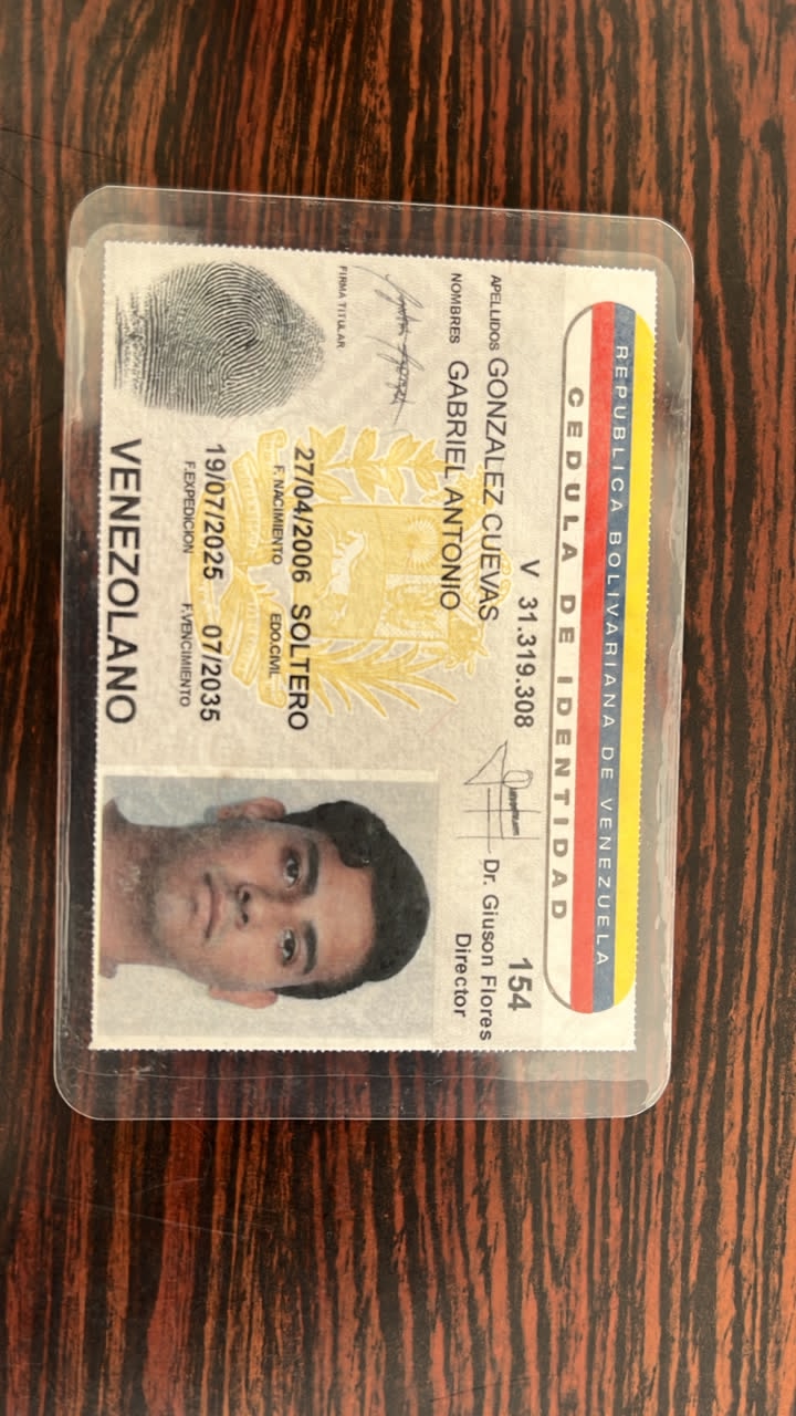 Anexe copia de la cédula