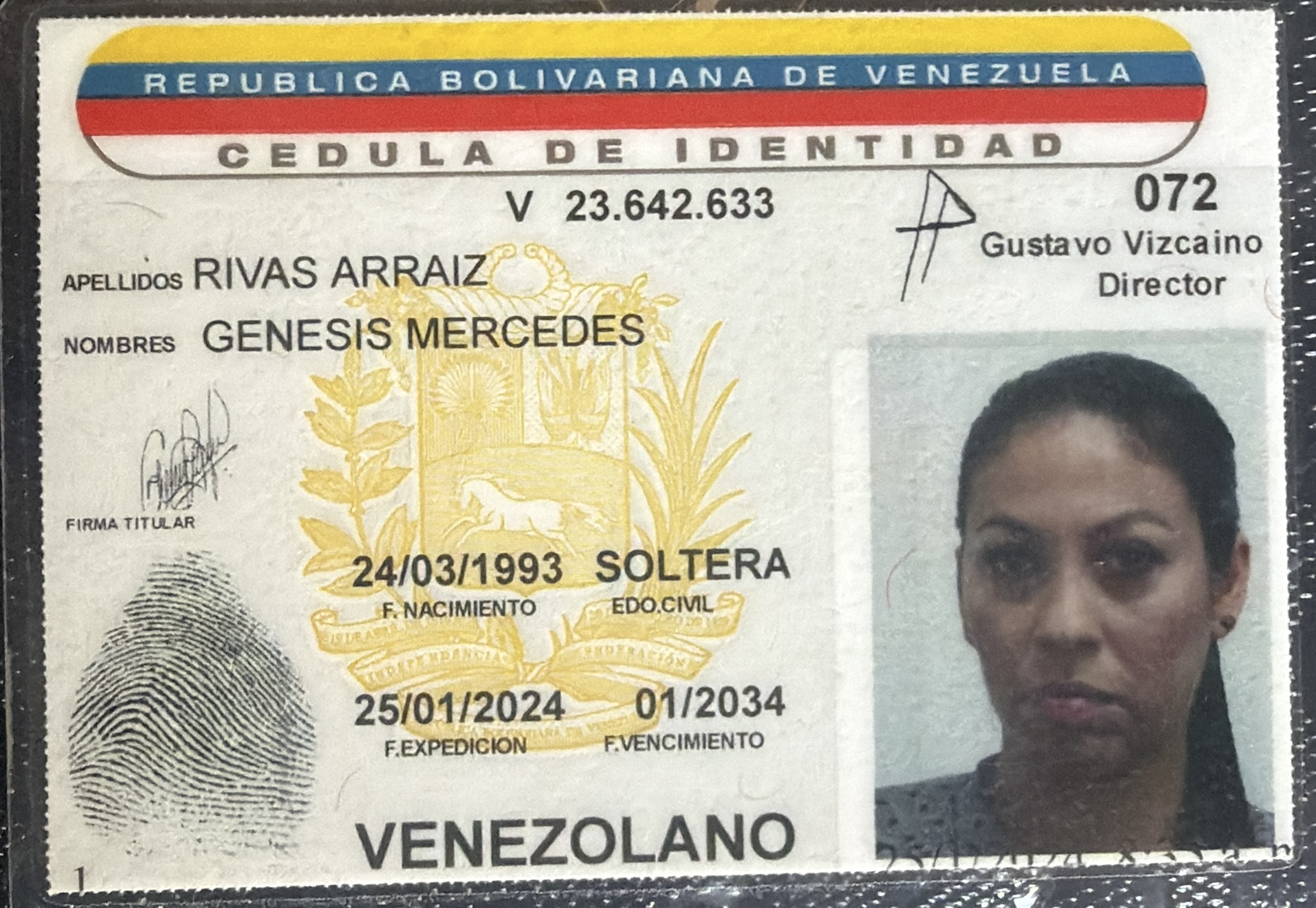 Anexe copia de la cédula