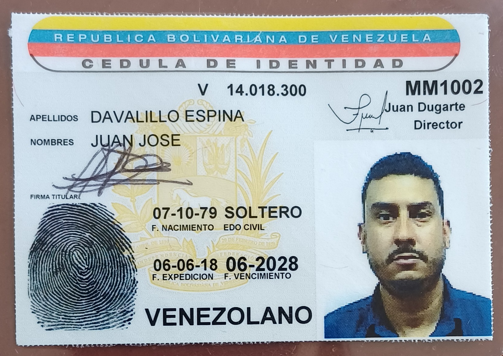 Anexe copia de la cédula