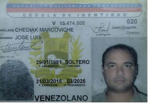 Anexe copia de la cédula