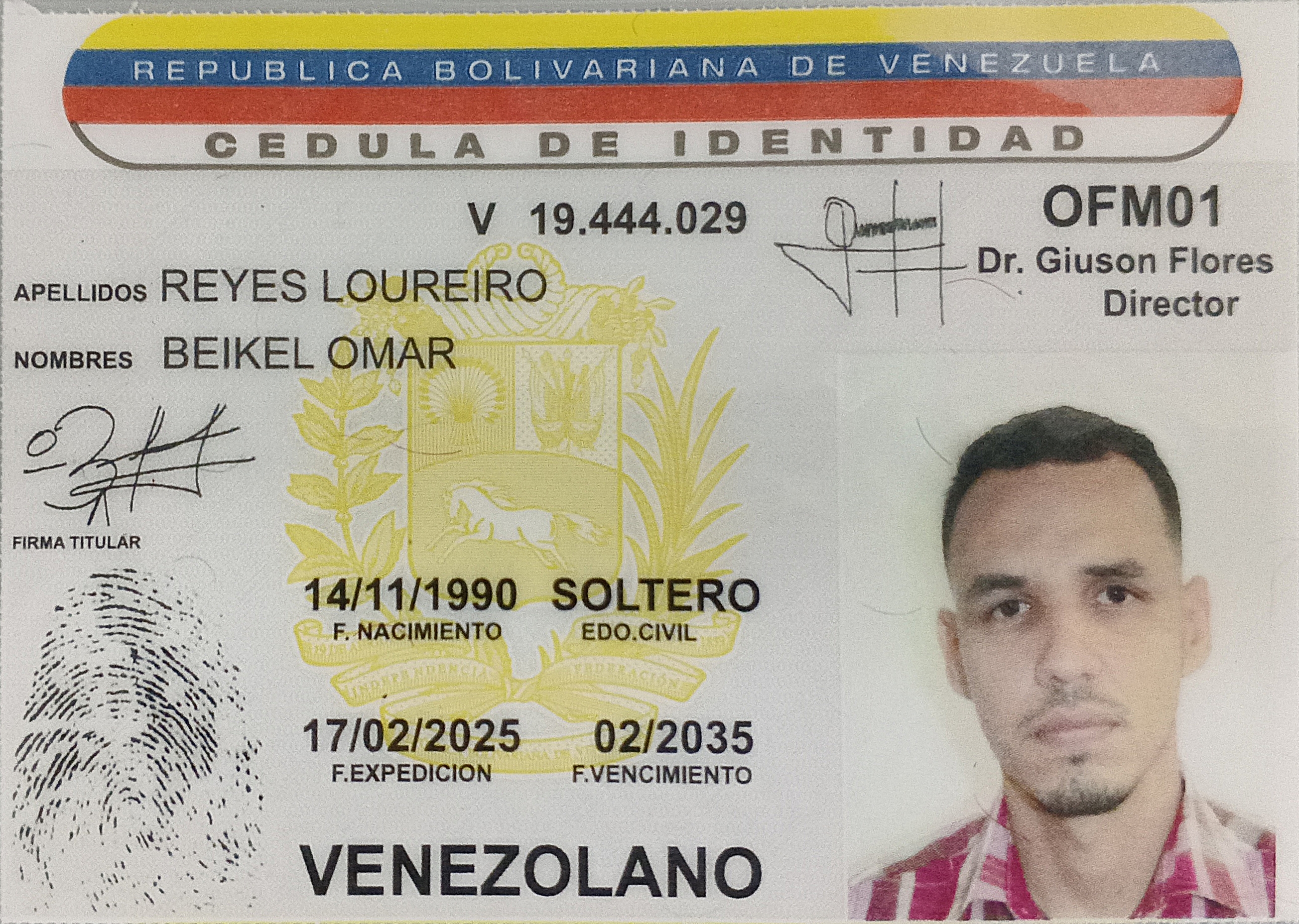Anexe copia de la cédula