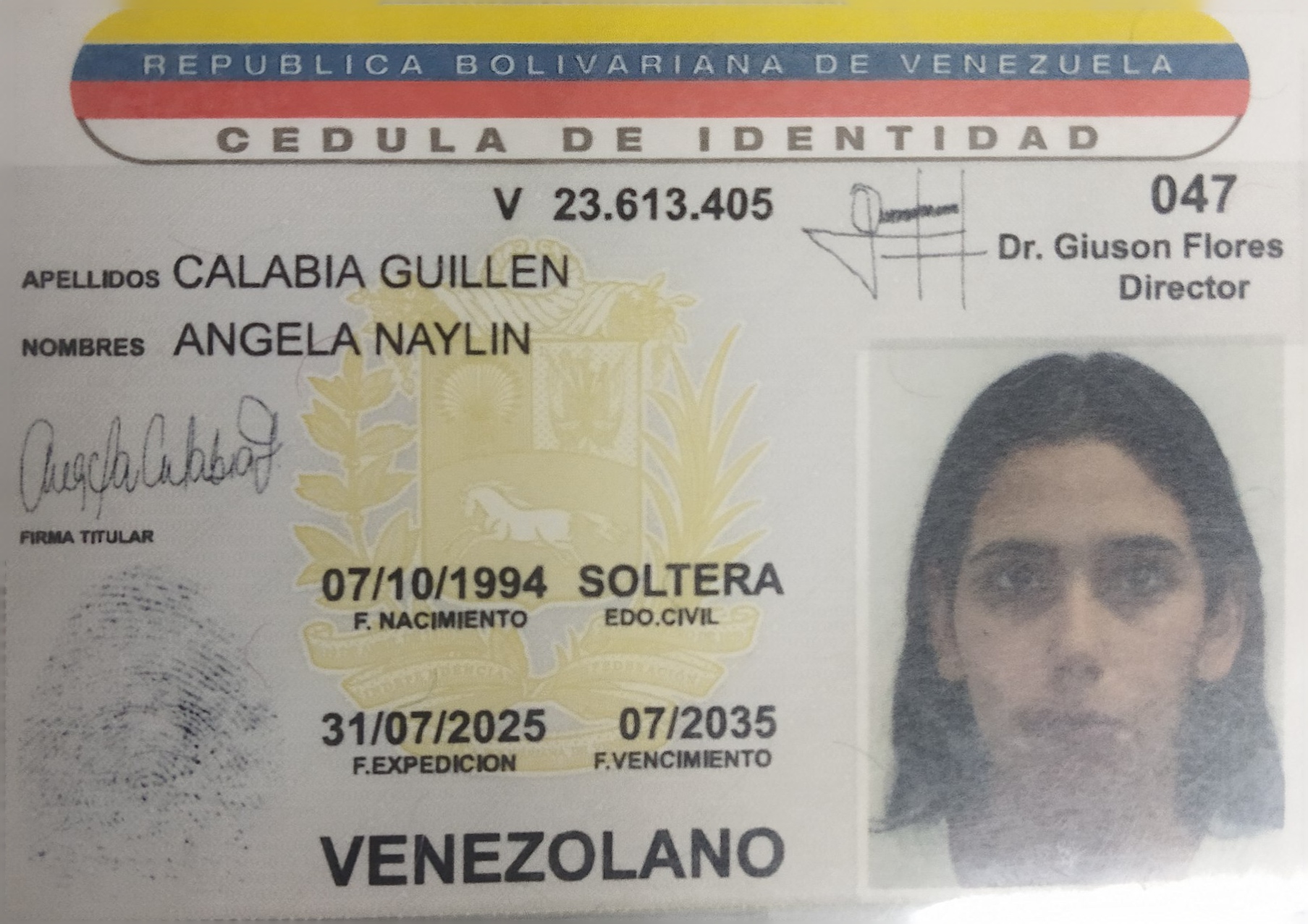 Anexe copia de la cédula
