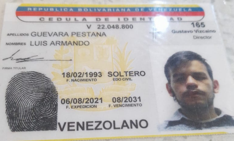 Anexe copia de la cédula