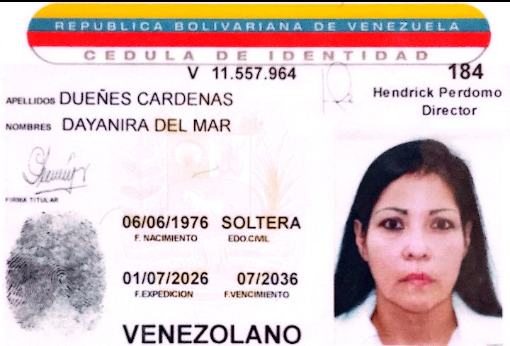 Anexe copia de la cédula