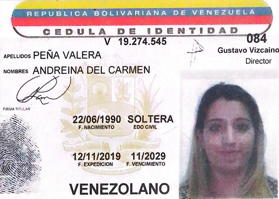Anexe copia de la cédula