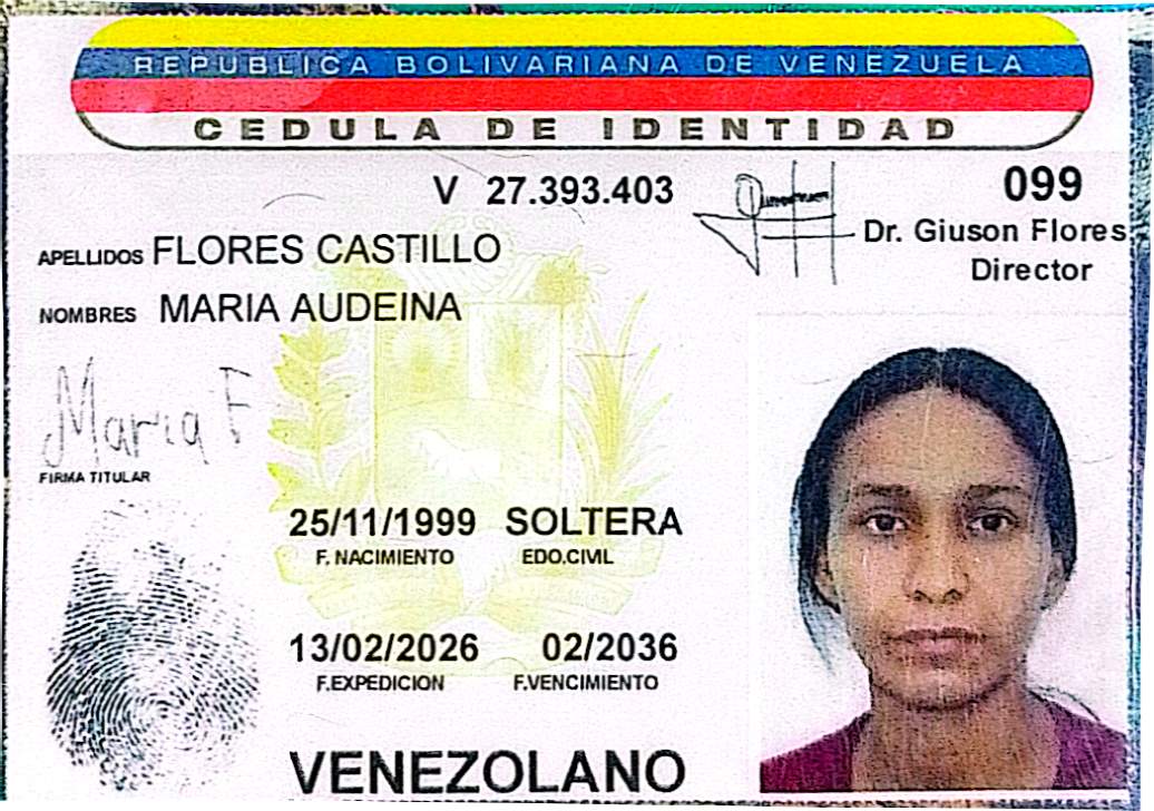 Anexe copia de la cédula